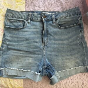 4/$25 Marc New York Blue Jean high waist mom short sz 10